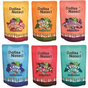 Γνωρίστε τη νέα σειρά Dolina Noteci Superfood σε pouch για σκύλους και γάτες!