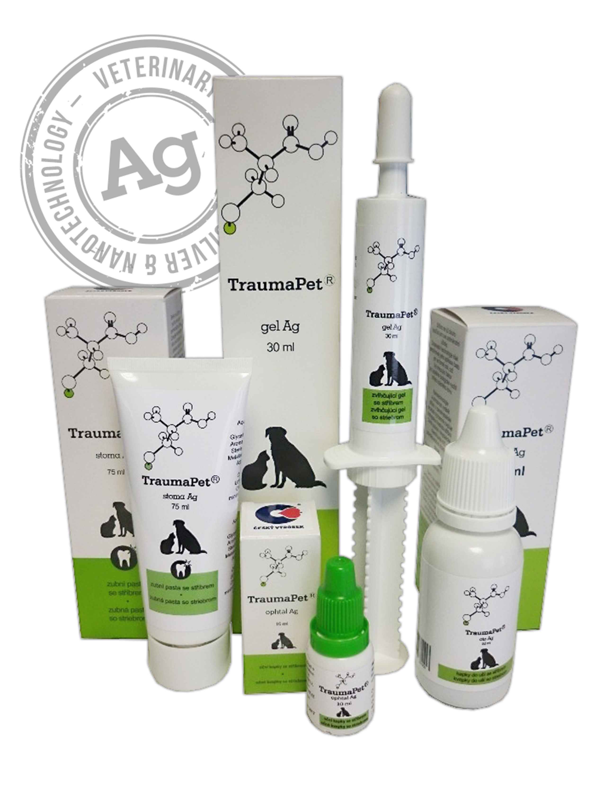 TRAUMA PET® Ag: Κτηνιατρικά προϊόντα νέας γενιάς με νανοσωματίδια Αργύρου
